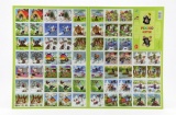 Pexeso Krtek papírové společenská hra 32 obrázkových dvojic 22x30cm Akim