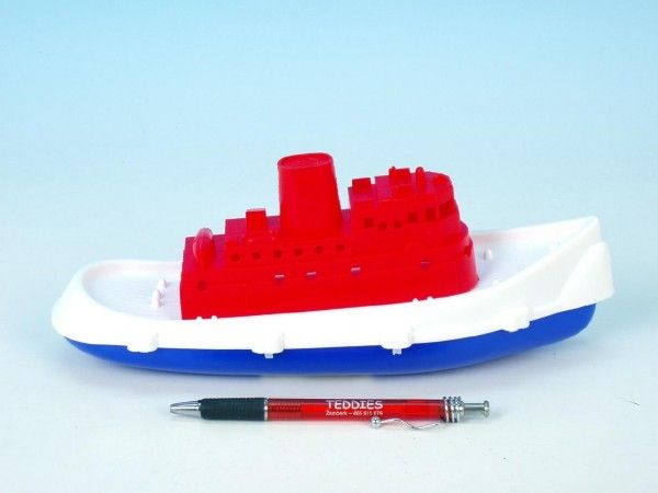 Loď/Člun rybářská kutr plast 26cm hračka do vany Směr