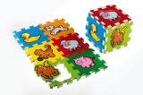 Pěnové puzzle Moje první zvířátka 15x15x1,2cm 6ks MPZ Teddies