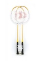 Badminton sada + 3 košíčky Donnay kov 66cm asst 3 barvy v tašce Teddies