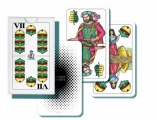 Mariáš dvouhlavý společenská hra karty v papírové krabičce Bonaparte