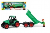 Auto Truckies traktor s vlečkou plast 32cm v krabici 24m+