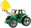 Traktor se lžící plast zeleno-žlutý 65cm v krabici od 3 let Lena