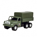 Auto nákladní Tatra 148 khaki vojenská plast 30cm v krabici 35x18x13cm Dino