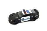 Auto Kinsmart Chevrolet Camaro policie/hasiči 12cm kov asst 2 barvy na zpětné natažení 12ks v boxu Teddies