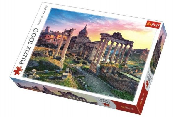 Puzzle Řím 1000 dílků v krabici 40x27x6cm Trefl