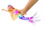 Barbie svítící mořská panna s pohyblivým ocasem běloška Mattel