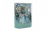 Panenka zimní princezna plast 28cm v krabici 27x33x8cm