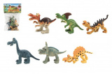 Dinosaurus plast 9-11cm 6ks v sáčku Teddies