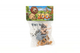 Zvířátka safari ZOO plast 9-10cm 6ks v sáčku Teddies