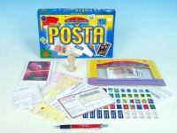 Pošta vzdělávací společenská hra v krabici 28,5x19x3,5cm PEXI