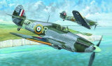 Model Hawker Hurricane MK.IIC 13,6x16,9cm v krabici 25x14,5x4,5cm Směr
