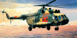 Model Mil Mi-8 SAR 1:72 25,5x29,5 cm v krabici 34x19x6cm Směr