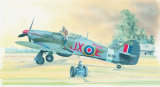 Model Model Hawker Hurricane MK.II HI TECH 1:72 16,9x13,6cm v krabici 25x14,5x4,5cm Směr