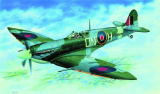 Model Supermarine Spitfire H.F.MK.VI 12,9x17,2cm v krabici 25x14,5x4,5cm Směr