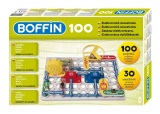Stavebnice Boffin 100 elektronická 100 projektů na baterie 30ks v krabici Conquest