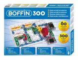 Stavebnice Boffin 300 elektronická 300 projektů na baterie 60ks v krabici Conquest
