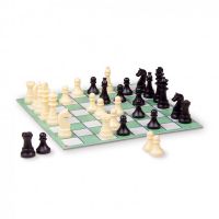 Šachy cestovní hra v krabičce 11,5x18x3,5cm Dino