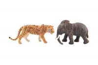 Zvířátko safari ZOO plast 11-17cm 6ks v boxu Teddies