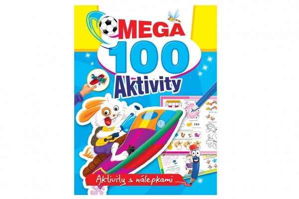 Mega aktivity 100 Zajíc CZ verze 21x28cm FONI Book