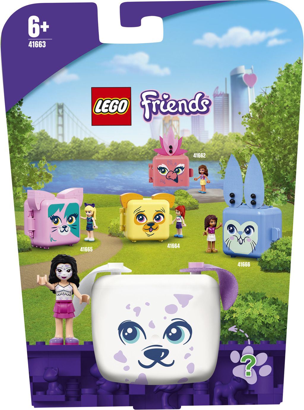 Lego Friends 41663 Emma a její dalmatinský boxík