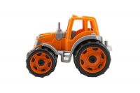 Traktor 24x16cm plast na volný chod 2 barvy 12m+ Teddies