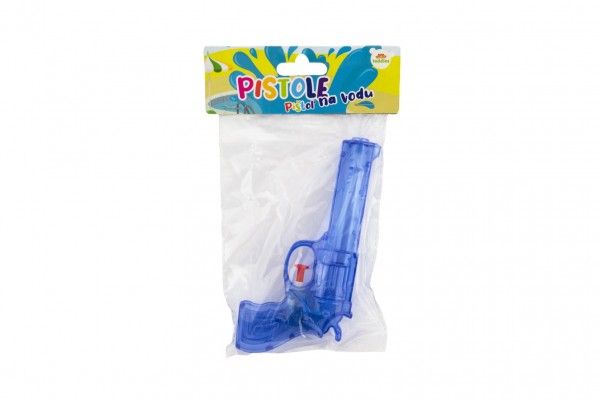 Vodní pistole plast 17cm 3 barvy v sáčku Teddies