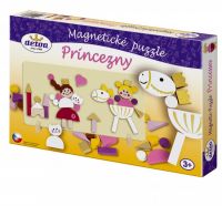 Magnetické puzzle Princezny v krabici 33x23x3,5cm Detoa
