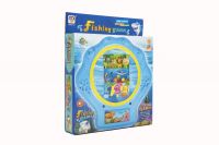Hra Ryby/Rybář plast 20x20cm 15 ryb + pruty 2 ks na baterie v krabici 23x27x4,5cm Teddies