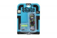 Skateboard prstový šroubovací plast 9cm s doplňky mix barev na kartě 12,5x17x3cm Teddies
