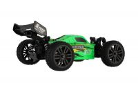 Auto RC Buggy Bonzai Jubatus terénní 30cm plast zelené 2,4GHz na bat.+dob. pack v krab. 40x14x21cm Teddies