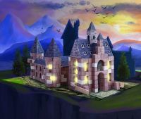 Stavějte z cihel Harry Potter - Hodinová věž stavebnice Brick Trick v krabici 40x27x9cm Trefl