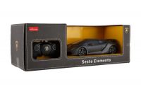 Auto RC Lamborghini Sesto Elemento plast 23cm 2,4GHz na dálk. ovládání na baterie v krab. 43x15x17cm Teddies