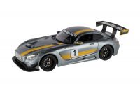 Auto RC Mercedes AMG GT3 plast 35cm 2,4GHz na dálk. ovládání na baterie v krabici 44x18x23cm Teddies