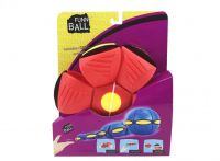 Flat Ball - Hoď disk, chyť míč! plast 22cm 4 barvy na kartě 22x27x5,5cm Wiky