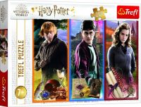 Puzzle Ve světě magie a čarodějnictví/Harry Potter 200 dílků 48x34cm v krabici 33x23x4cm Trefl
