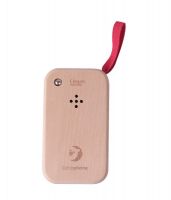 Telefon Mobil dřevo 11cm na baterie se zvukem v krabičce 8x12x4cm 10m+ Teddies