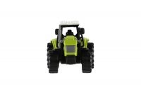 Traktor plast 11cm na baterie na volný chod se světlem, zvukem 12ks v boxu Teddies