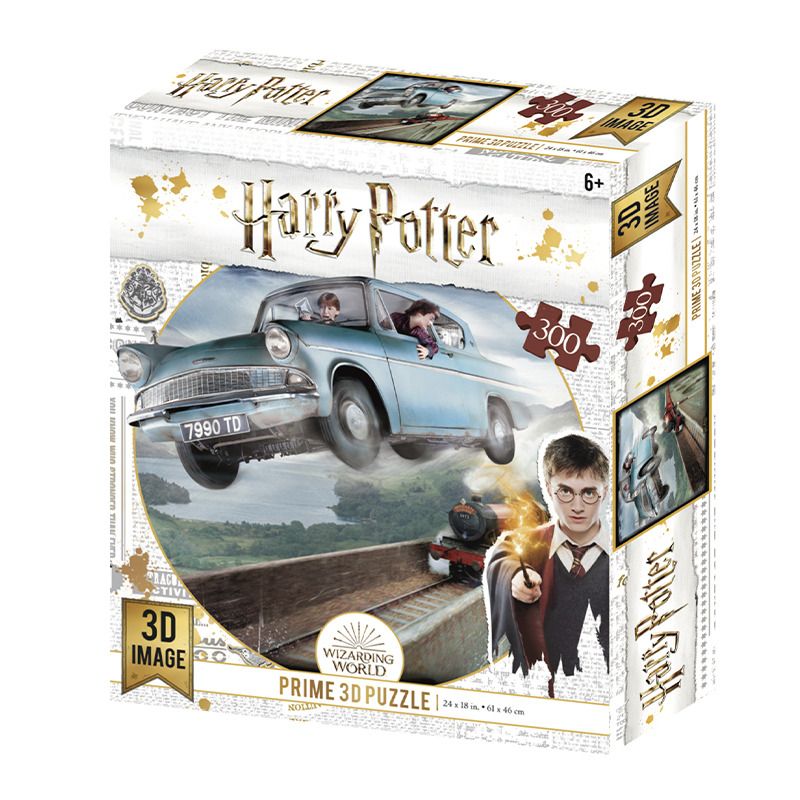 Puzzle 3D Harry Potter Ford Anglia 300 dílků Sparkys
