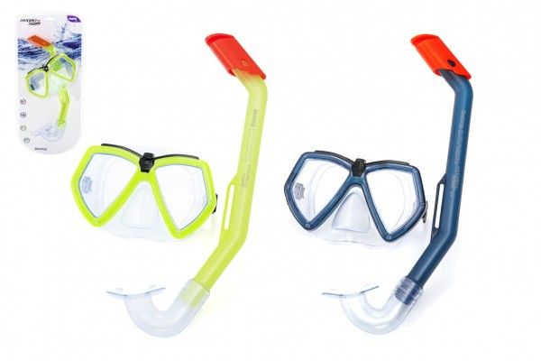 Potápěčská sada brýle + šnorchl 32cm 2 barvy v blistru 7+ Teddies