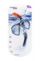 Potápěčská sada brýle + šnorchl 32cm 2 barvy v blistru 7+ Teddies