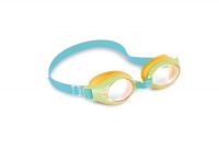 Plavecké brýle dětské barevné 15cm 3 barvy na kartě 3-8 let Intex