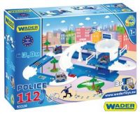 Kid Cars 3D Policie plast 3,8m v krabici od 12 měsíců Wader