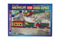 Stavebnice MERKUR 030 Cross expres 10 modelů 310ks v krabici 36x27x3cm Merkur Toys