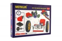 Stavebnice MERKUR 2.2 Pohony a převody v krabici Merkur Toys