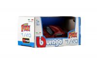 Auto Bburago Street Fire kov/plast 1:43 mix druhů v krabičce 13x6x5,5cm 24ks v boxu