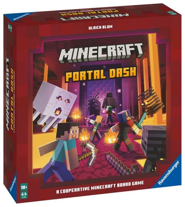 Minecraft: Portal Dash strategická hra Ravensburger