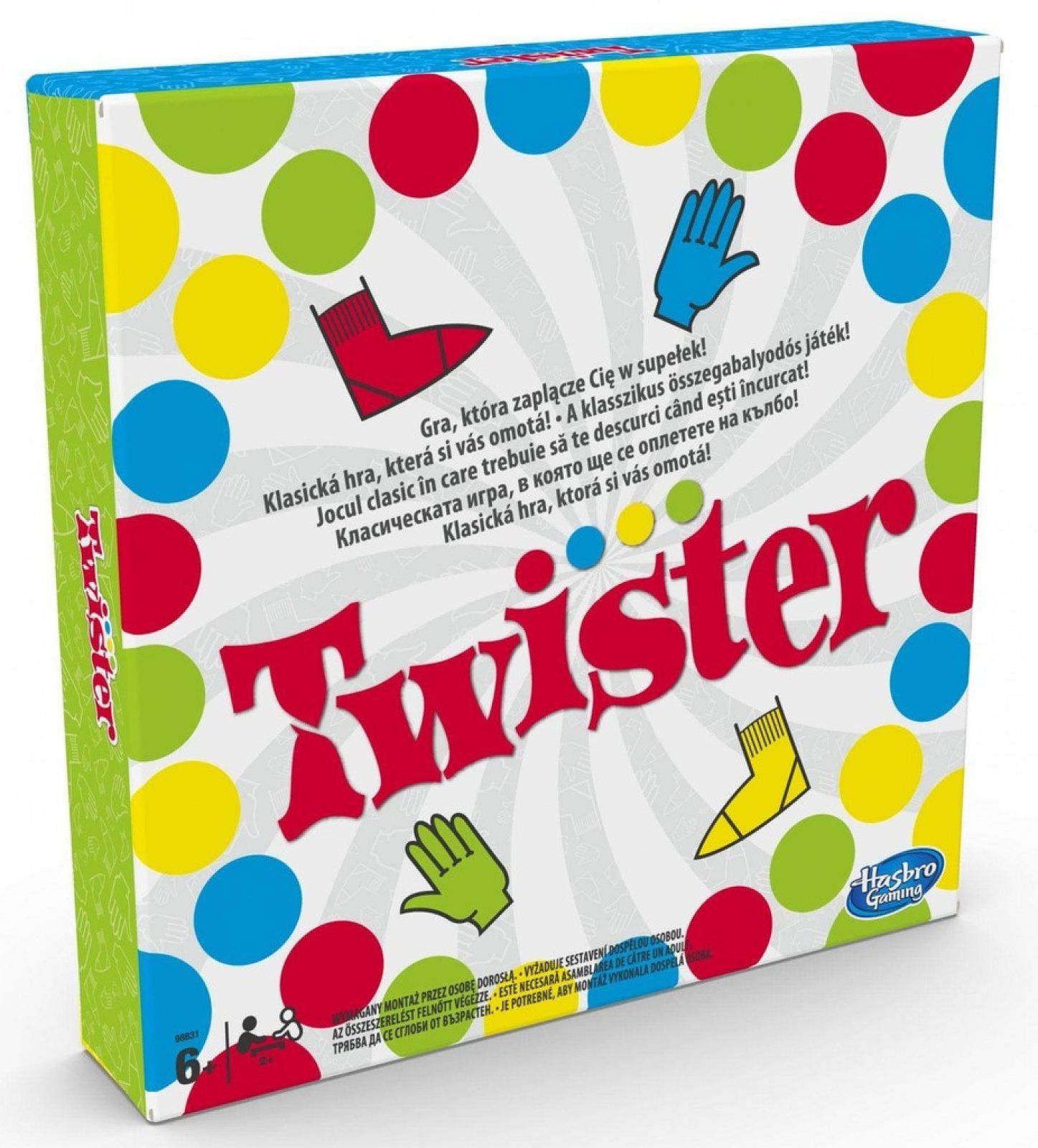 Twister - nová verze zábavné hry Hasbro