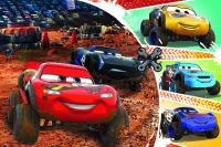 Puzzle Disney Cars 3/McQueen s přáteli 33x22cm 60 dílků v krabici 21x14x4cm Trefl