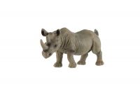 Nosorožec dvourohý zooted plast 14cm v sáčku